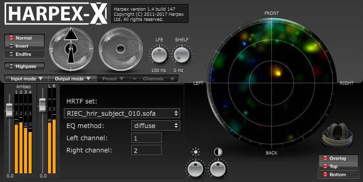 Harpex-X plug-in